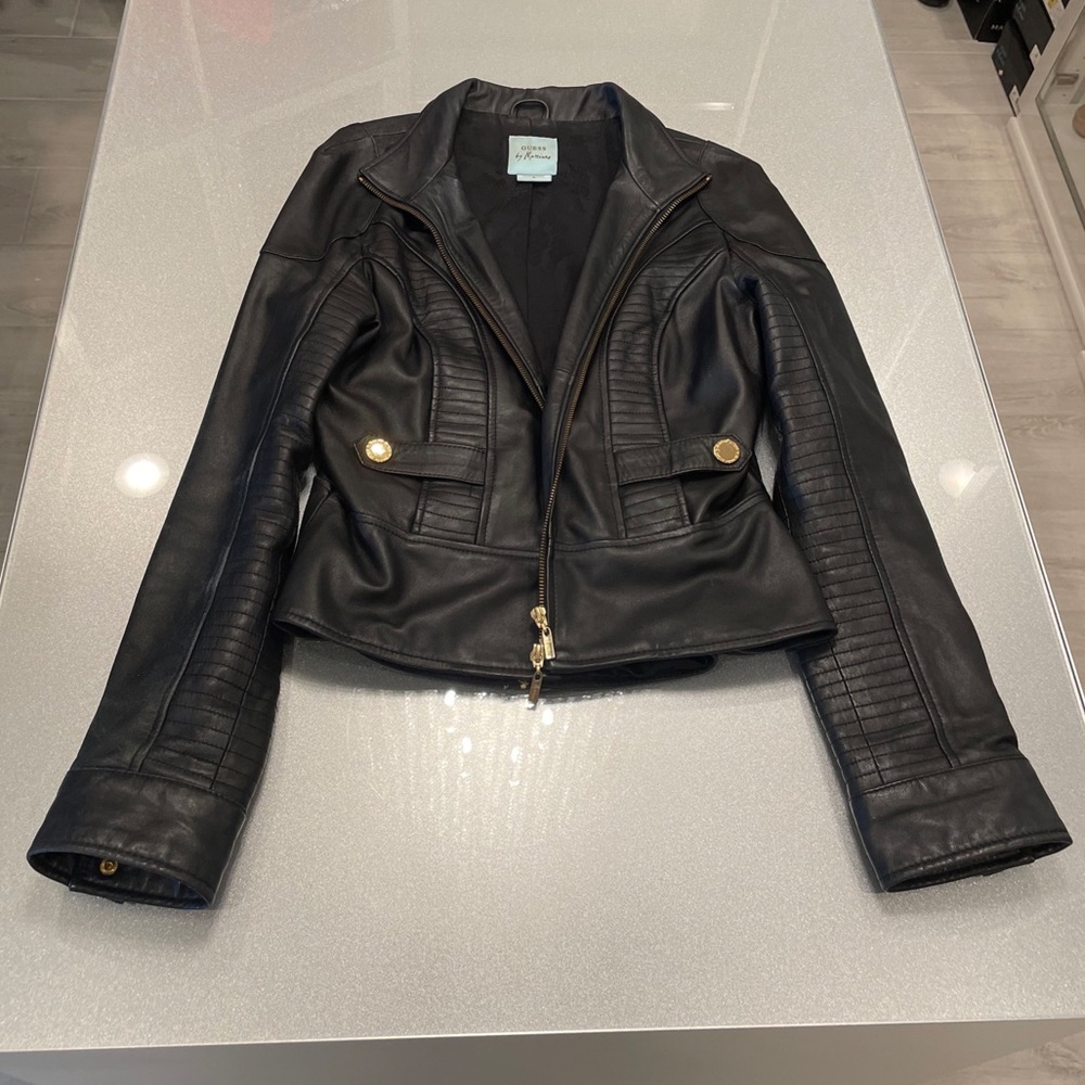 Marciano Leather Moto Jacket